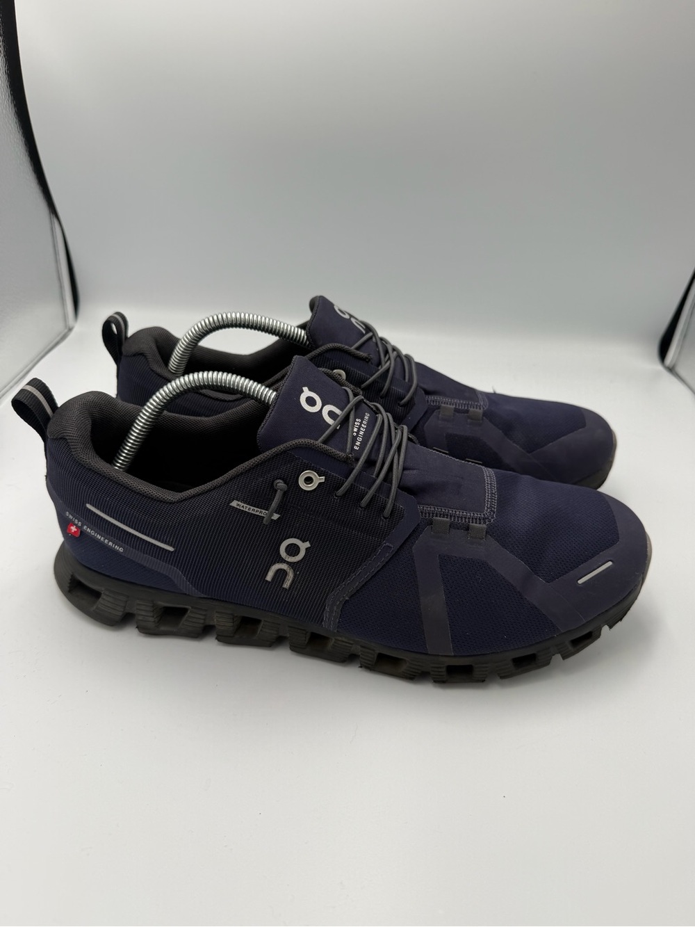 On Cloud Men's Blue Low Top Lace Up Cushioned Running Sneakers 59.98143 Sz 11.5